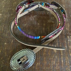Tony Lama Serape Concho Belt